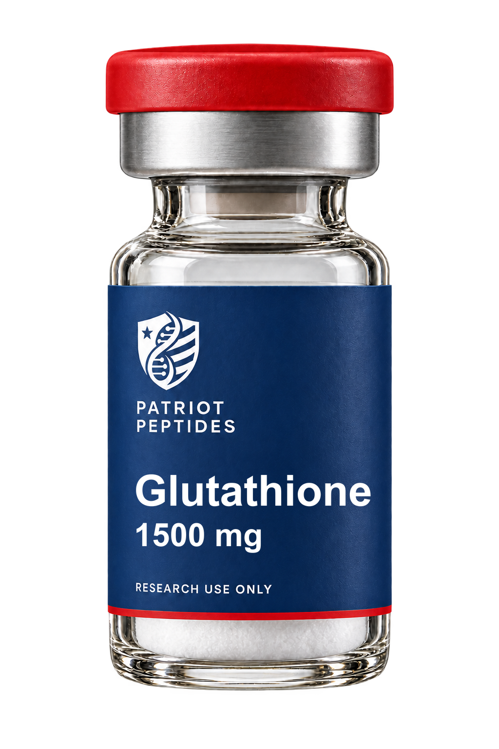 Glutathione 1500mg research compound vial