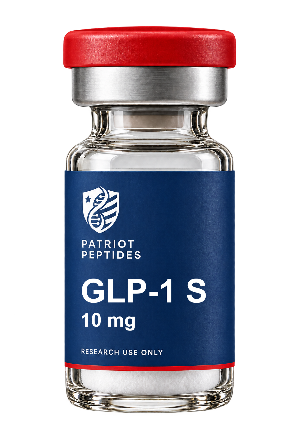 GLP-1 S 10mg research compound vial